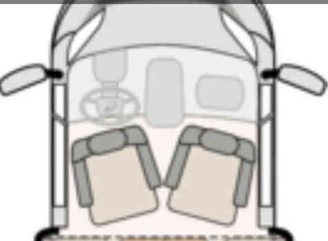 camping-car DETHLEFFS JUST 90 7052 DBL   intérieur / autre couchage