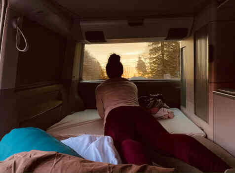 camping-car VOLKSWAGEN CALIFORNIA COAST  intérieur / autre couchage