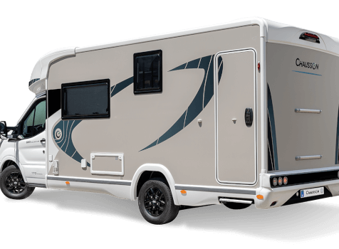 camping-car CHAUSSON Ford   extérieur / latéral gauche