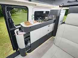 camping-car VOLSKWAGEN T6 .1  kepler one  intérieur  / coin cuisine