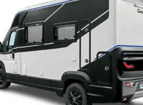 camping-car CHAUSSON X550  extérieur / arrière
