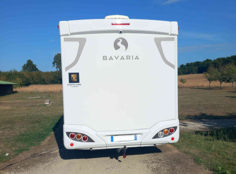 camping-car BAVARIA I 741 NOMADE   extérieur / arrière
