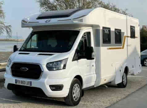 camping-car CI HORON 65 XT  extérieur / latéral gauche