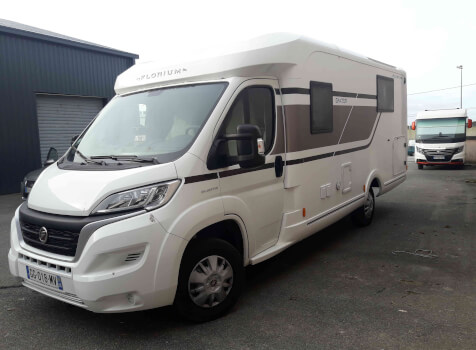 camping-car FLEURETTE FLORIUM MIGRATEUR  extérieur / latéral gauche