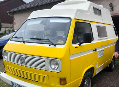 camping-car TRANSPORTER 3 VOLKSWAGEN   extérieur / face avant