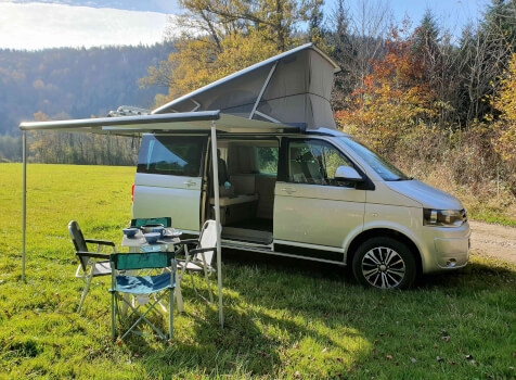camping-car VOLKSWAGEN T5 CALIFORNIA  extérieur / latéral droit