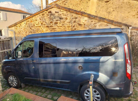 camping-car WESTFALIA NUGGET VAN  extérieur / latéral gauche