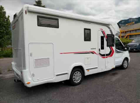 camping-car CHALLENGER GENESIS   extérieur / latéral gauche