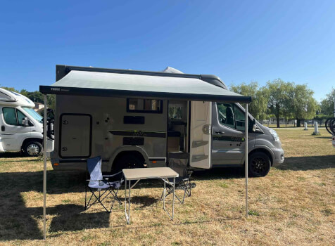 camping-car CHAUSSON S514 SPORTLINE  extérieur / latéral droit