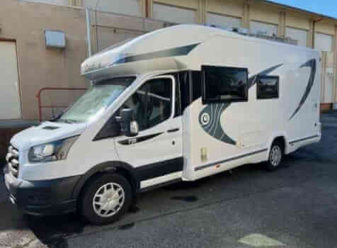 camping-car CHAUSSON ETAPE LINE 2021  extérieur / latéral gauche