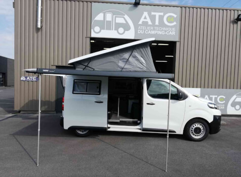 camping-car CITROEN JUMPY  extérieur / latéral droit