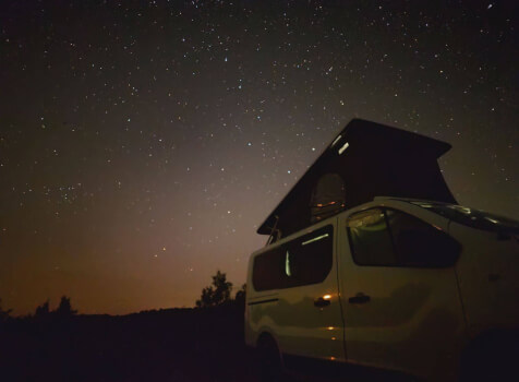 camping-car TRAFIC TREK BAVARIA  extérieur / arrière