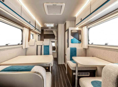 camping-car RIMOR KILLIG  9  intérieur / coin salon