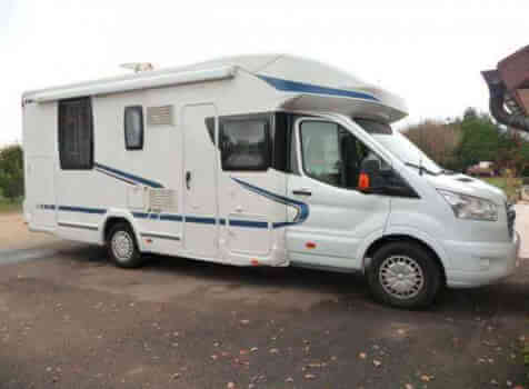 camping-car CHAUSSON  FLASH 628 EB  extérieur / face avant