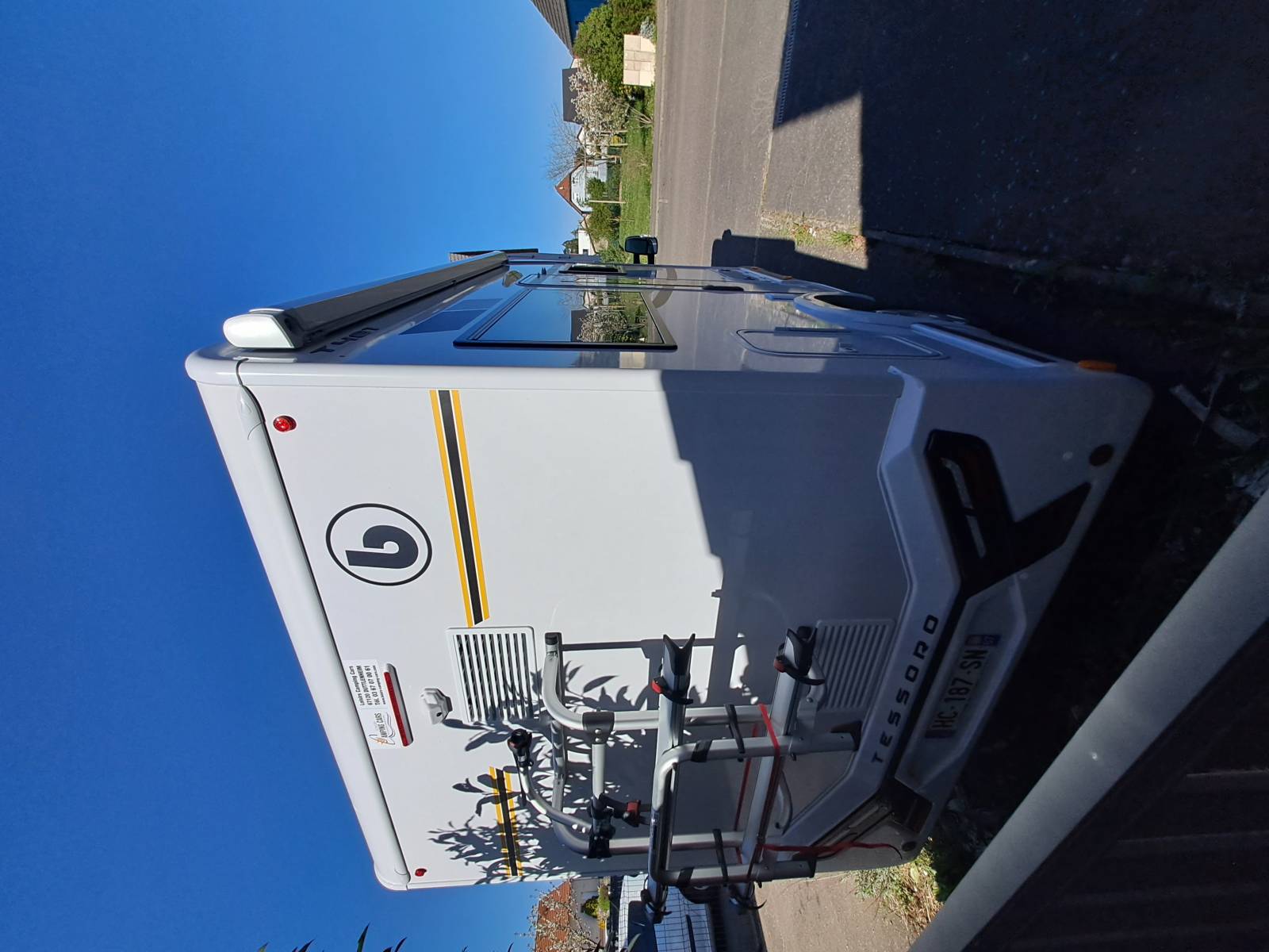 camping-car BENIMAR T 481  extérieur / arrière