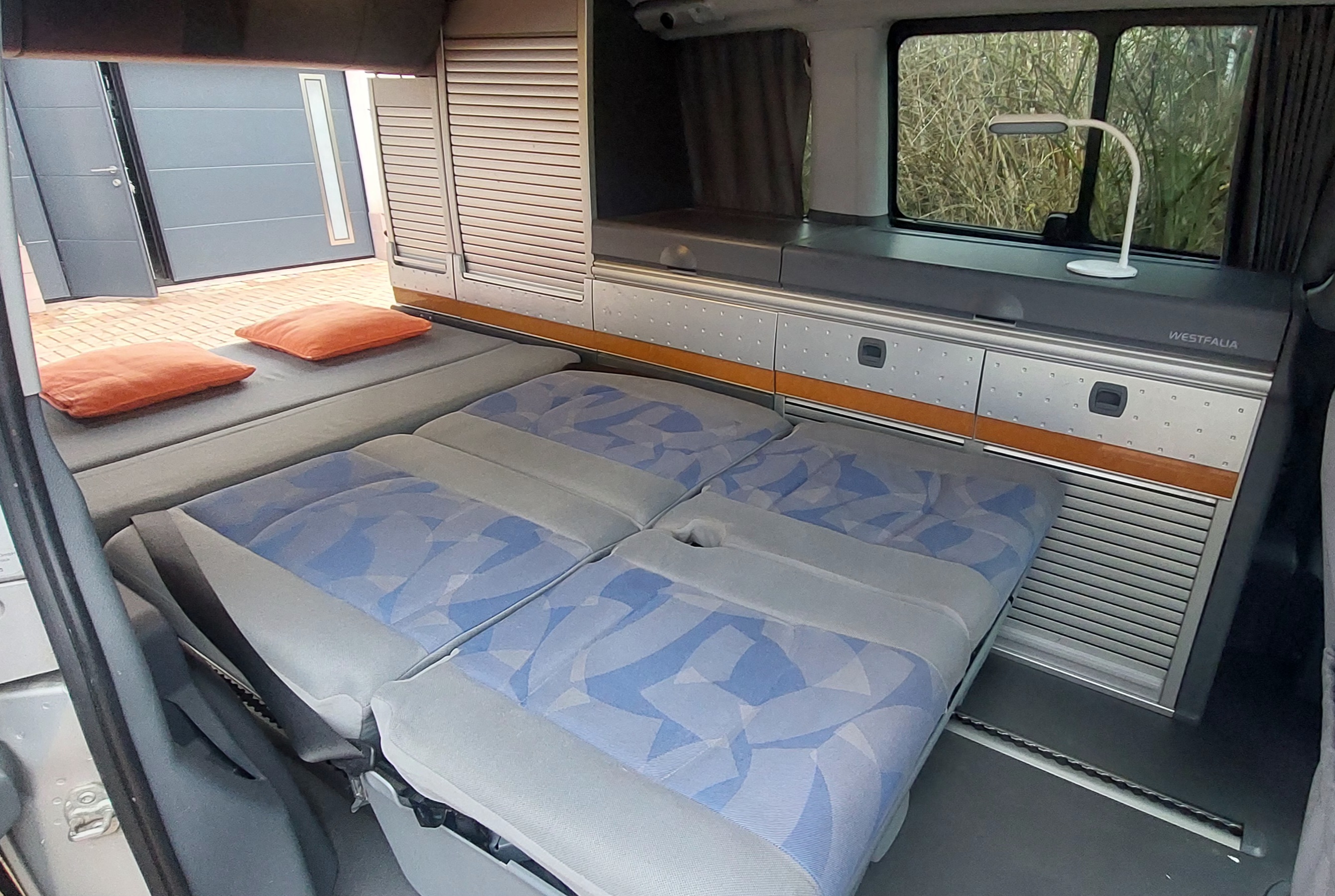 camping-car MARCO POLO 3.0 CDI  intérieur / couchage principal