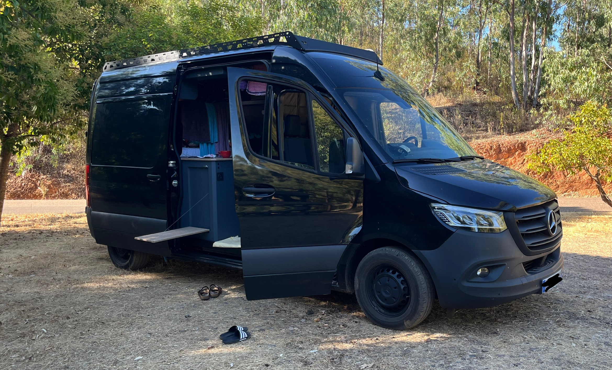 camping-car SPRINTER MERCEDES BENZ  extérieur / latéral gauche