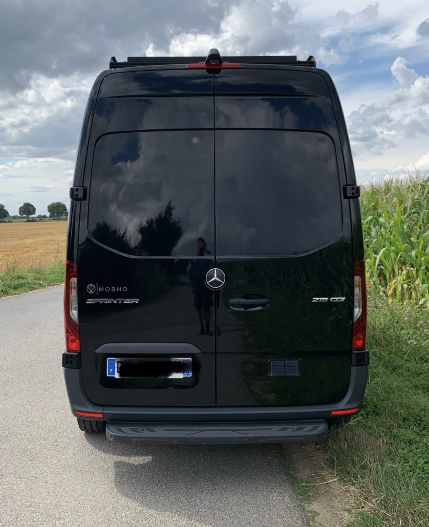 camping-car SPRINTER MERCEDES BENZ  extérieur / arrière