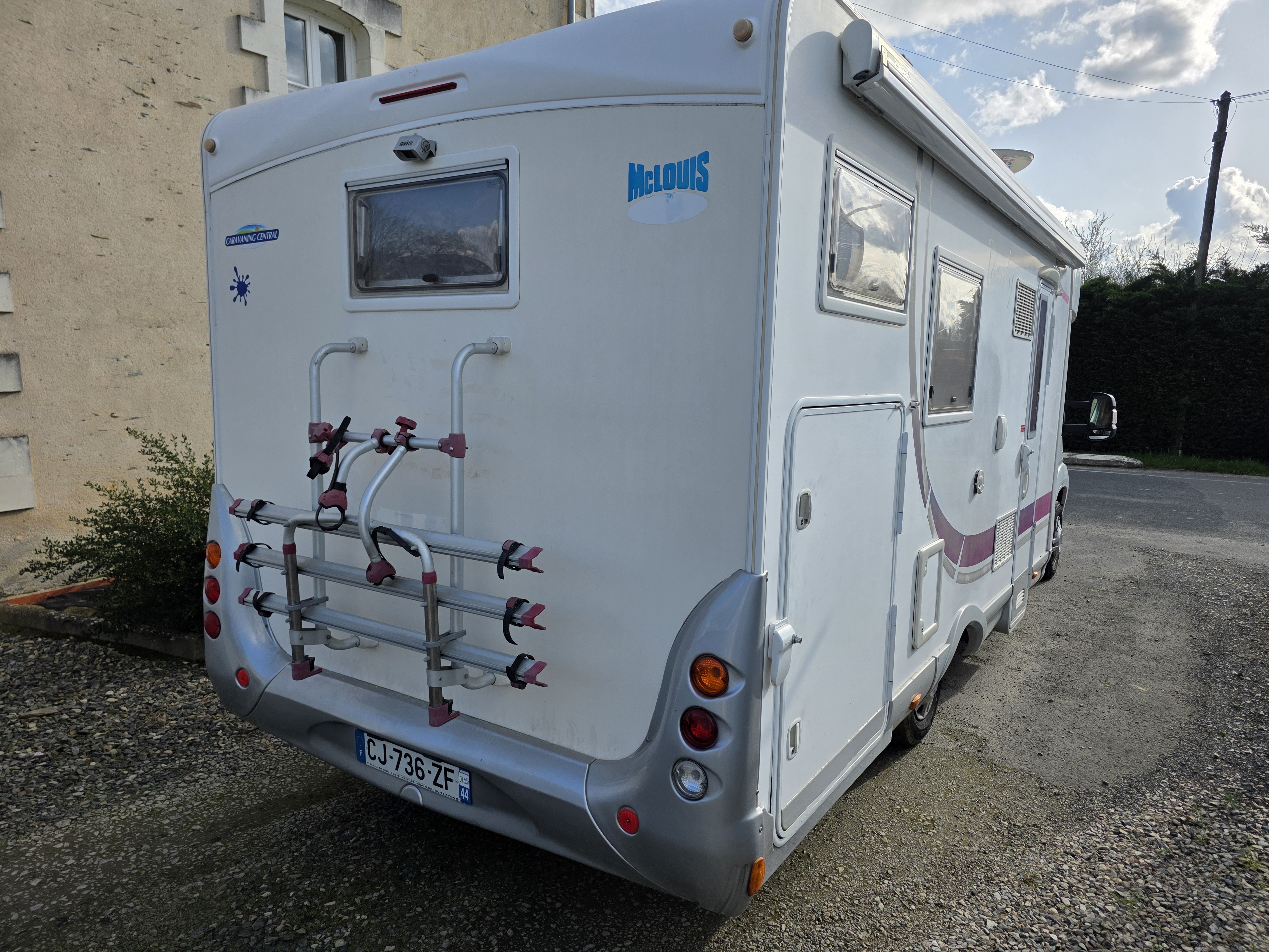 camping-car FIAT MC LOUIS TANDY 670G  extérieur / arrière