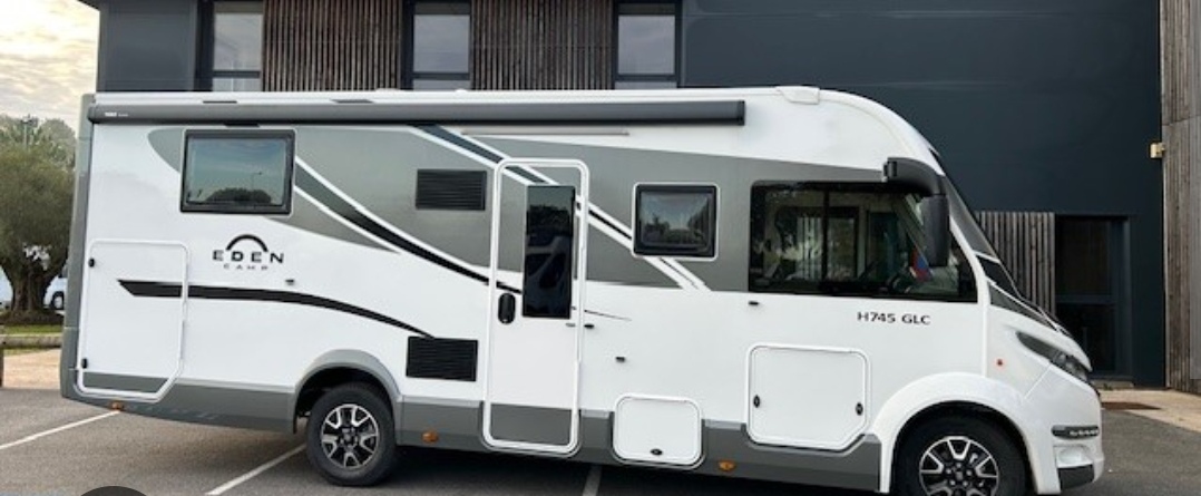 camping-car EDEN CAMP H 745 GLC  extérieur / latéral droit