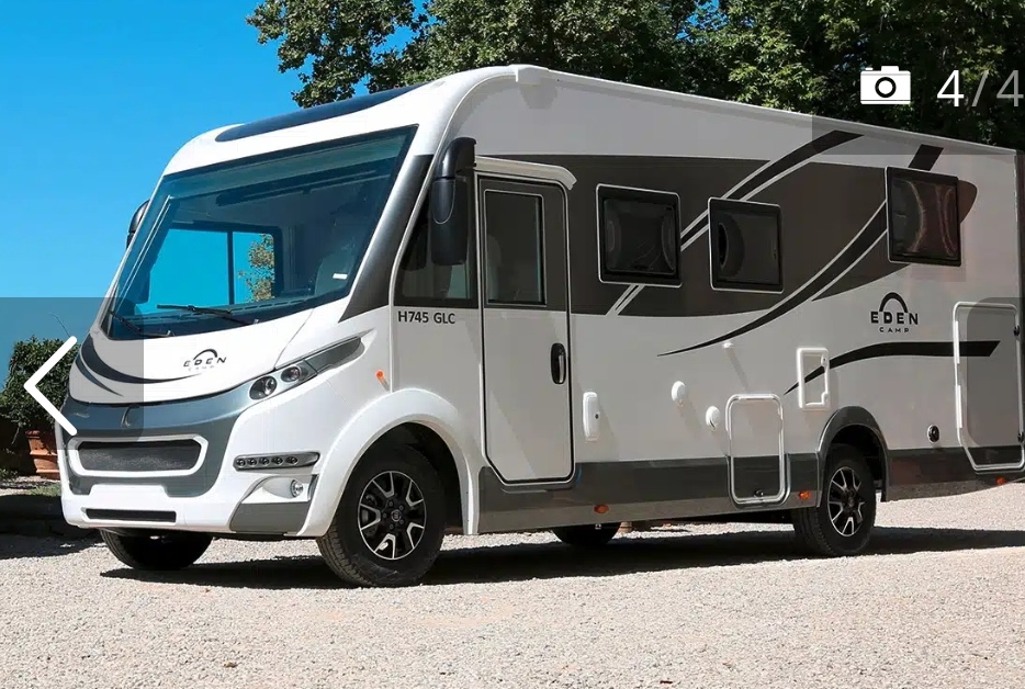 camping-car EDEN CAMP H 745 GLC  extérieur / latéral gauche