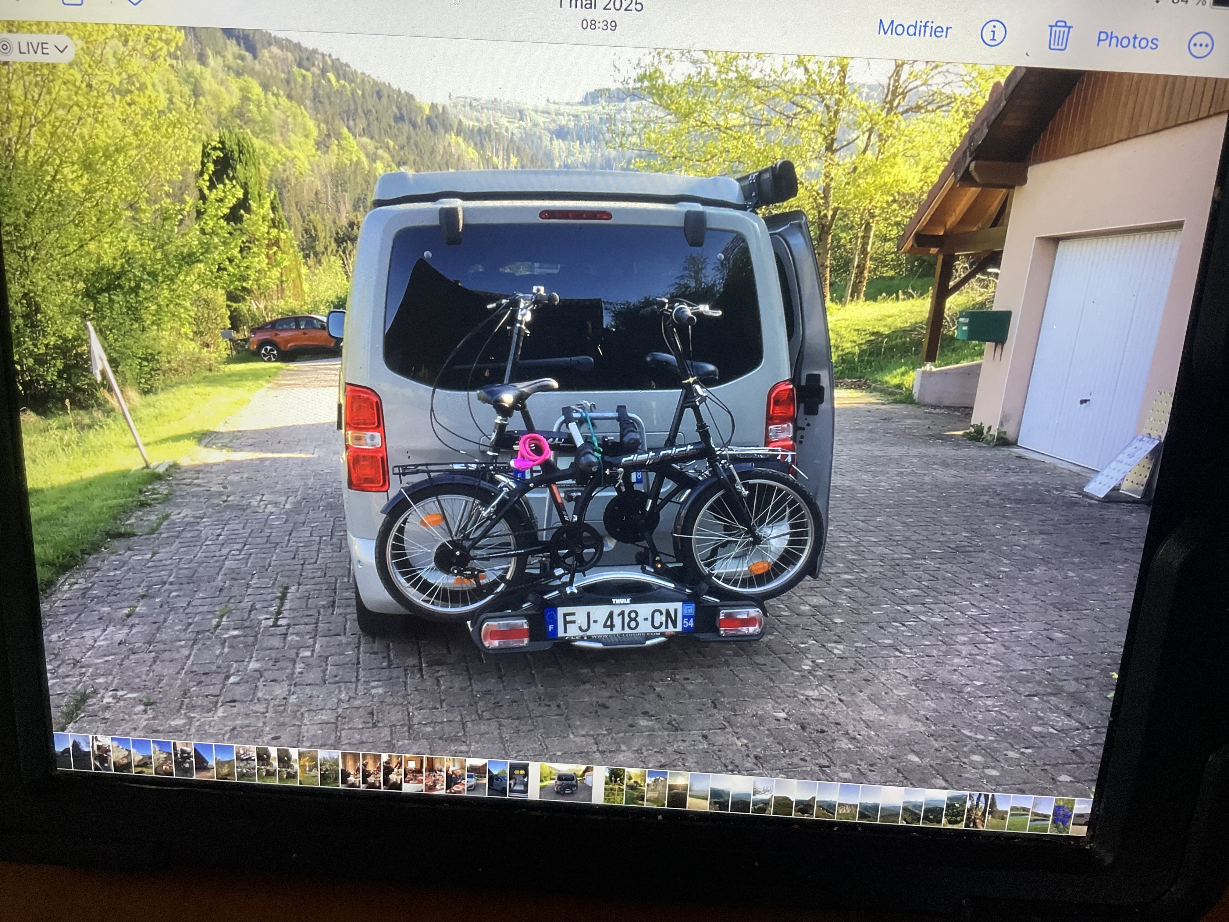 camping-car PEUGEOT EXPERT  extérieur / arrière