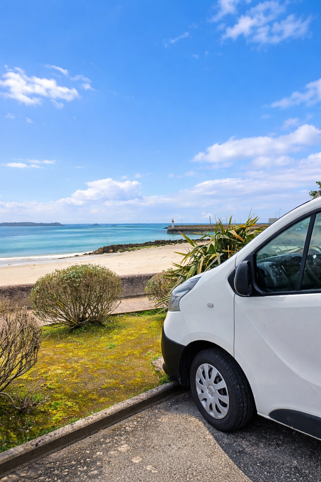 camping-car RENAULT TRAFIC  extérieur / latéral gauche