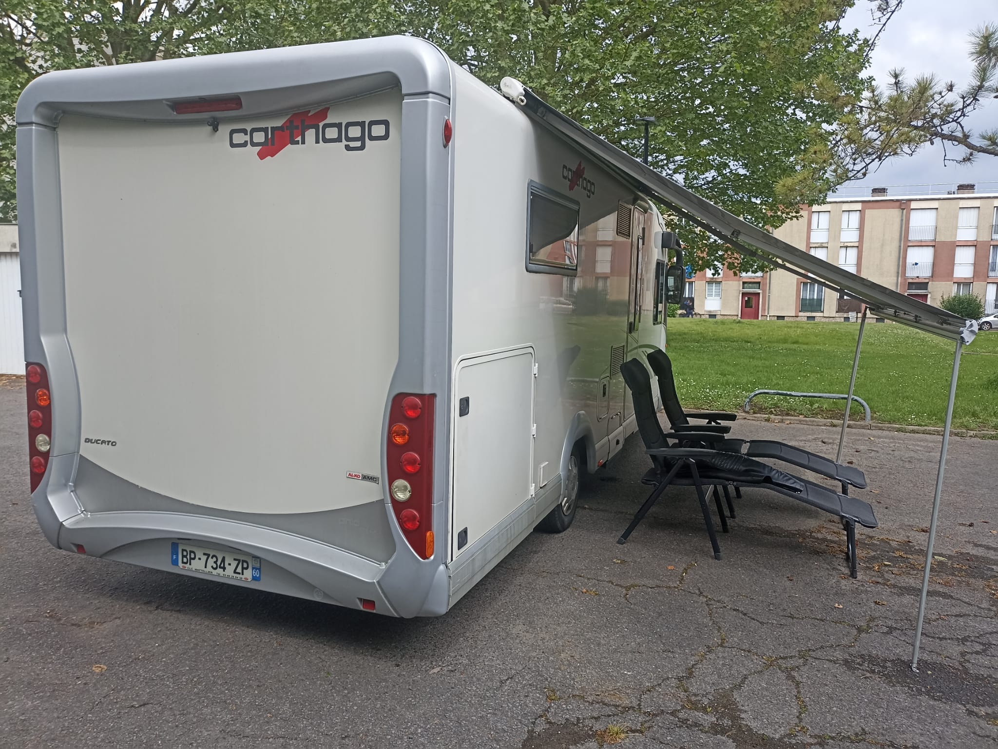 camping-car CARTHAGO CHIC C-LINE  extérieur / arrière