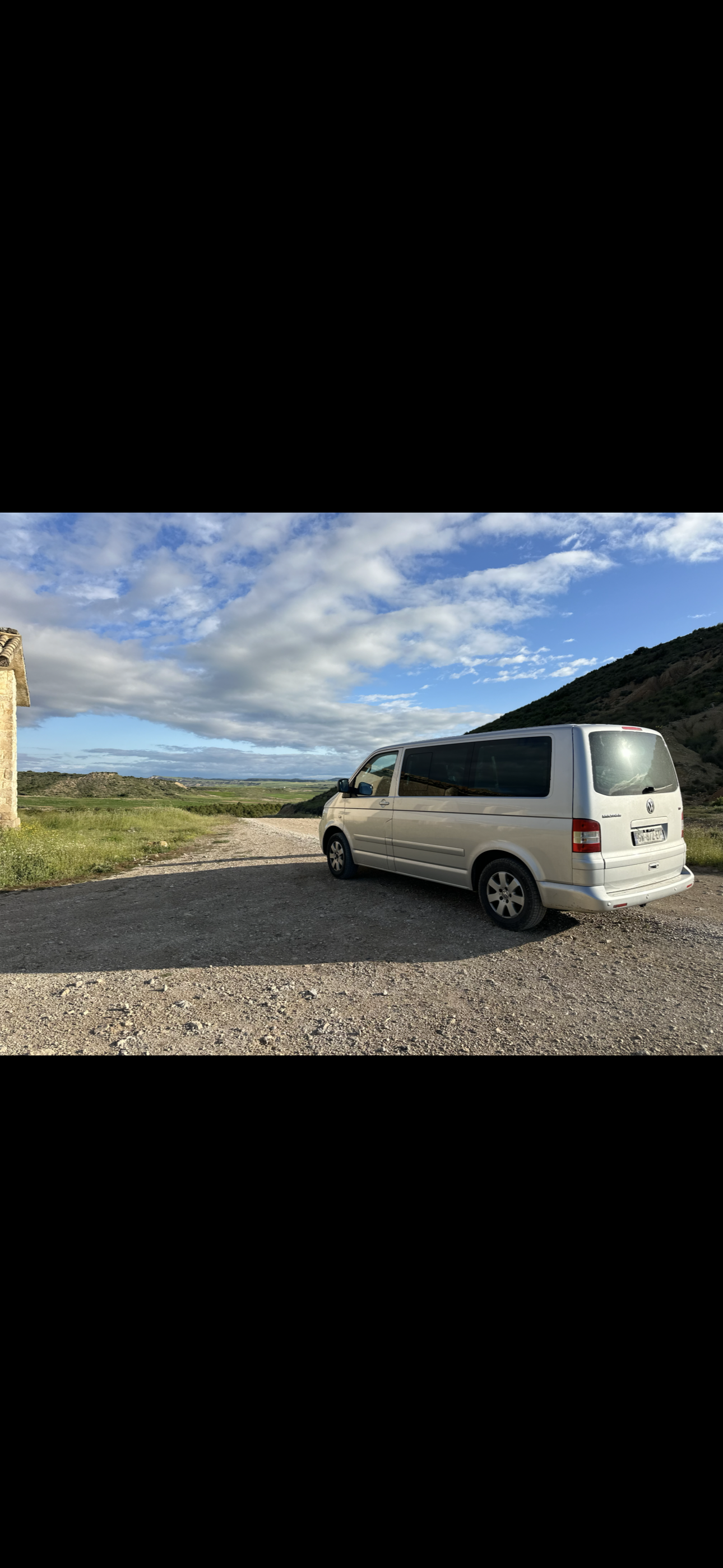camping-car MULTIVAN T5  extérieur / latéral gauche
