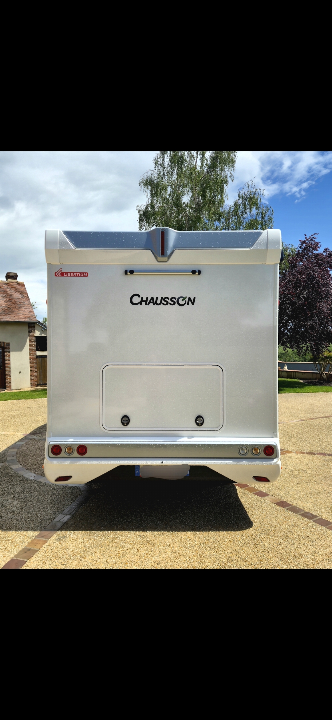 camping-car CHAUSSON 788 FIRST LINE  extérieur / arrière