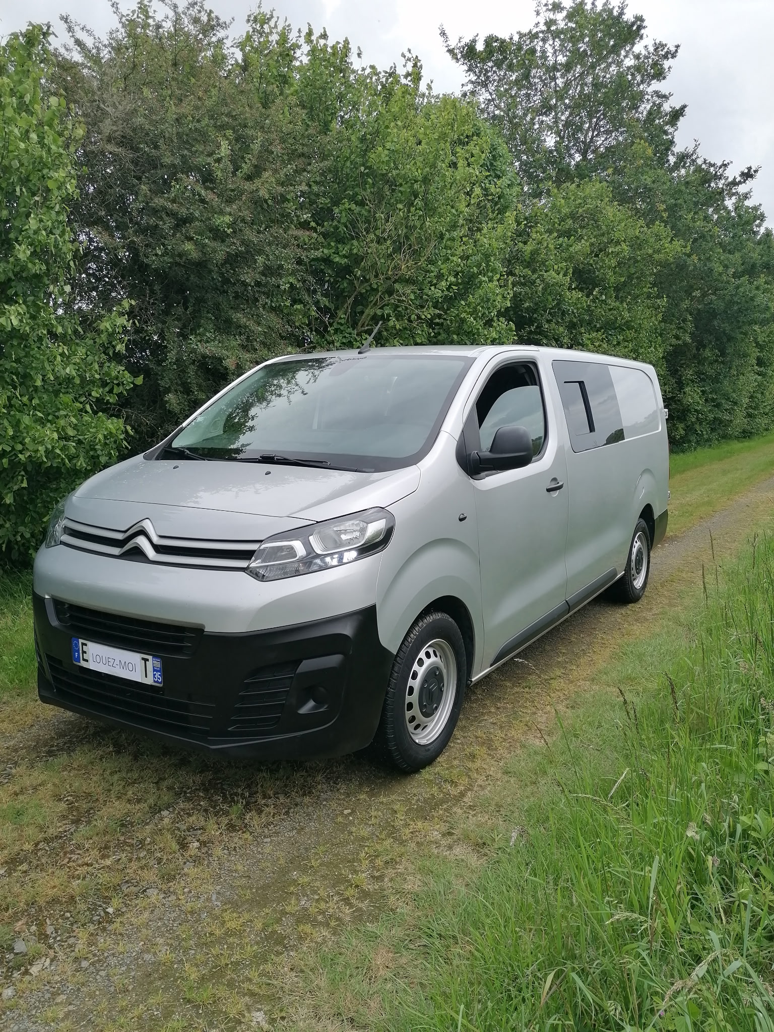 camping-car JUMPY  extérieur / face avant