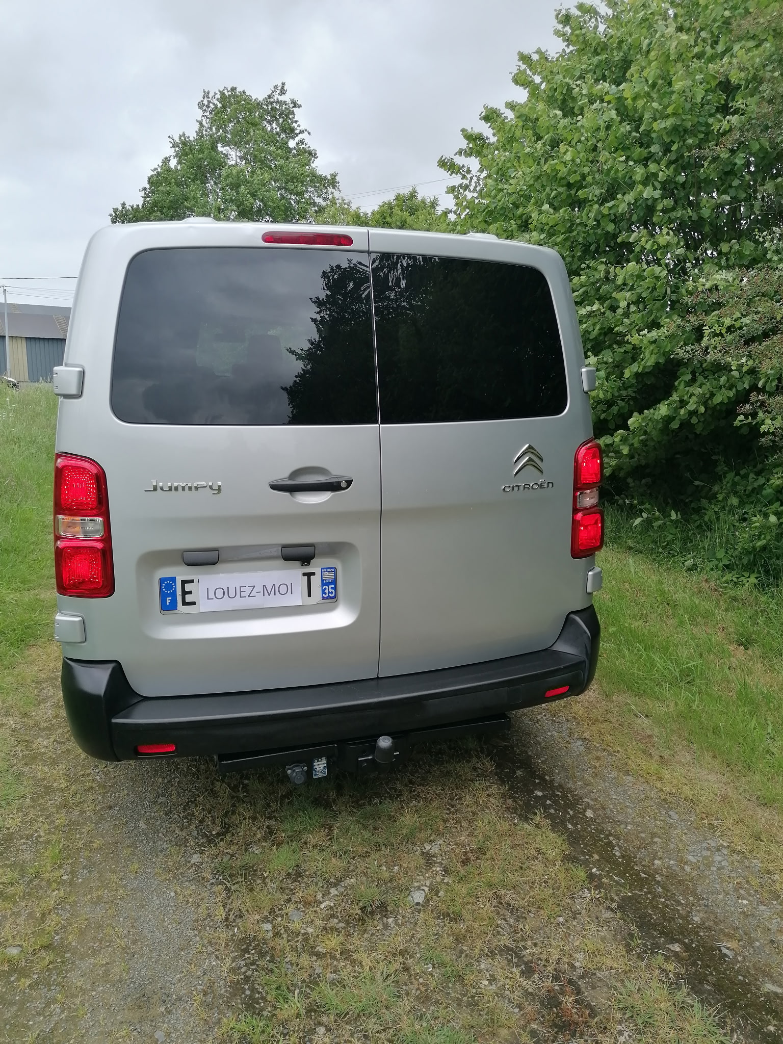 camping-car JUMPY  extérieur / arrière