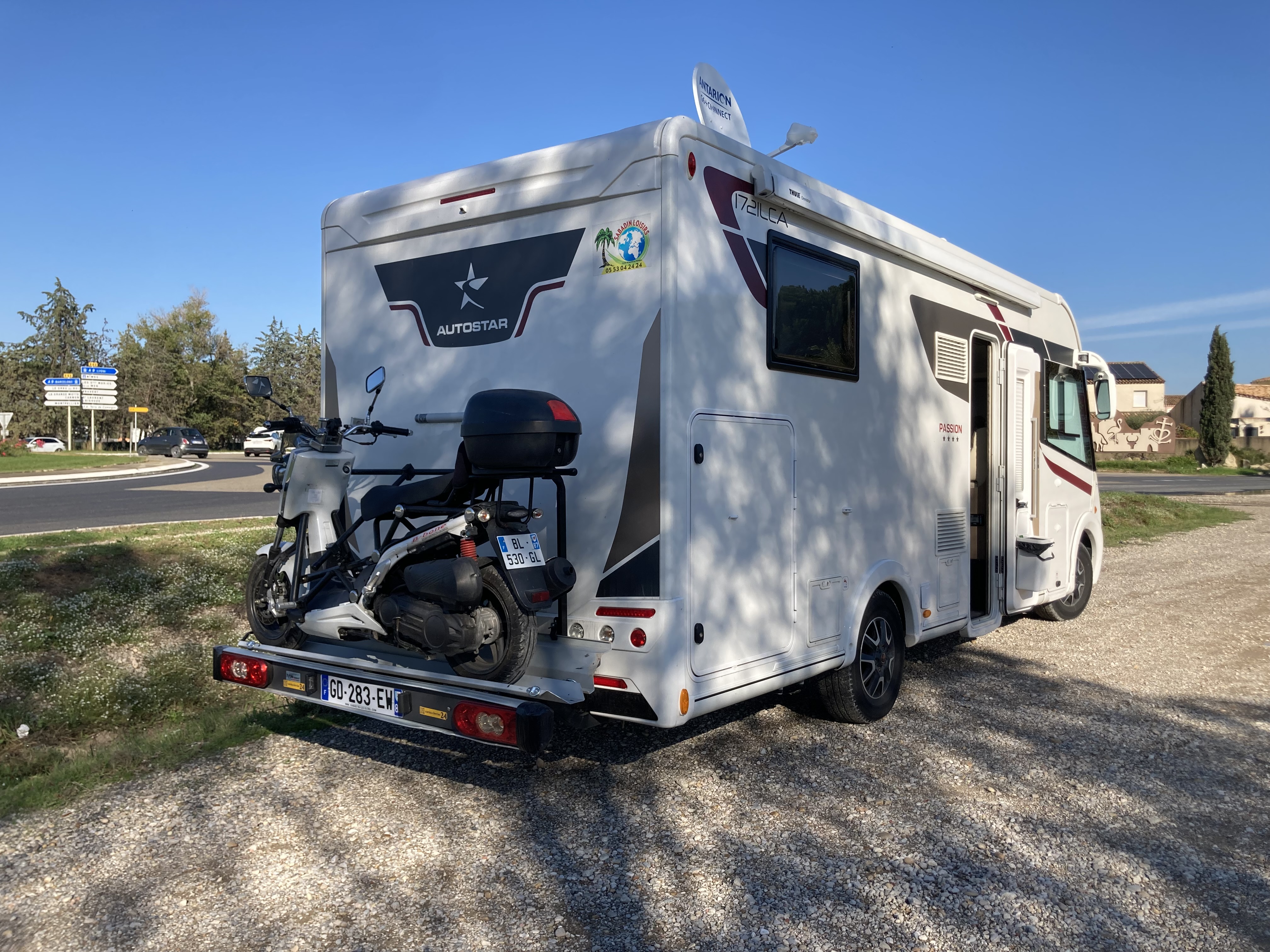 camping-car AUTOSTAR PASSION I 721 LCA  extérieur / arrière