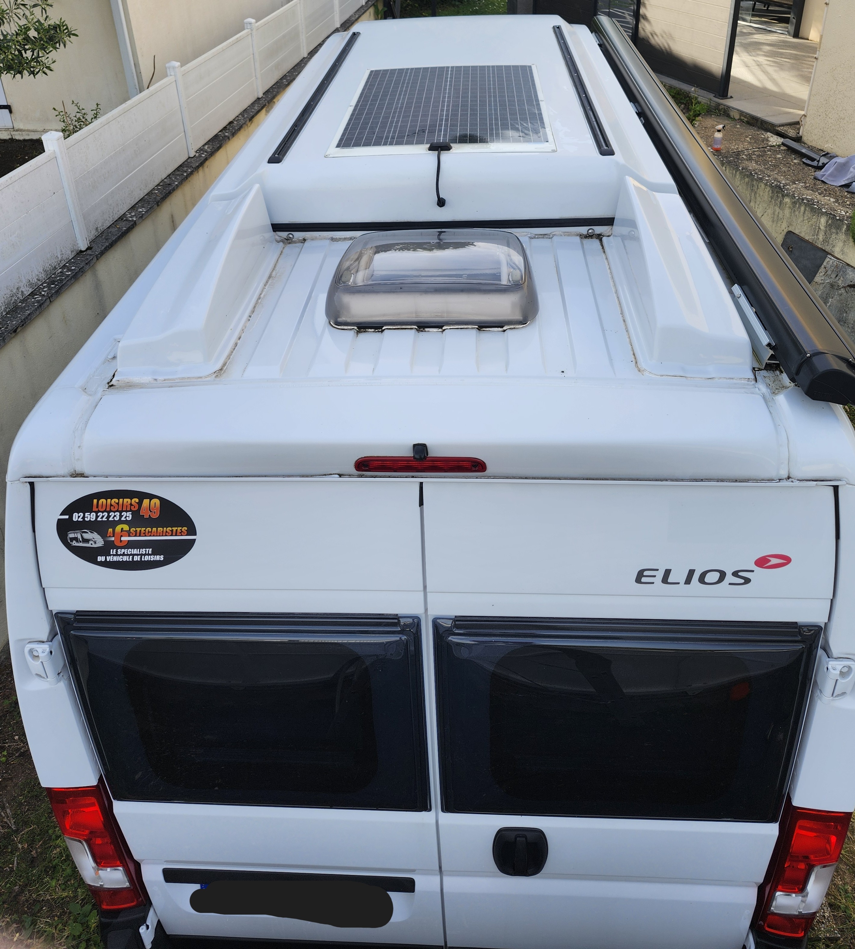 camping-car ELIOS VAN  extérieur / latéral gauche
