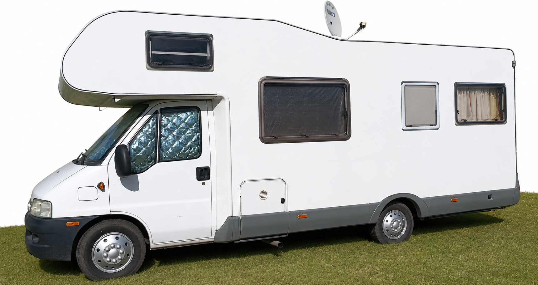 camping-car KNAUS EIFELLAND  extérieur / latéral gauche