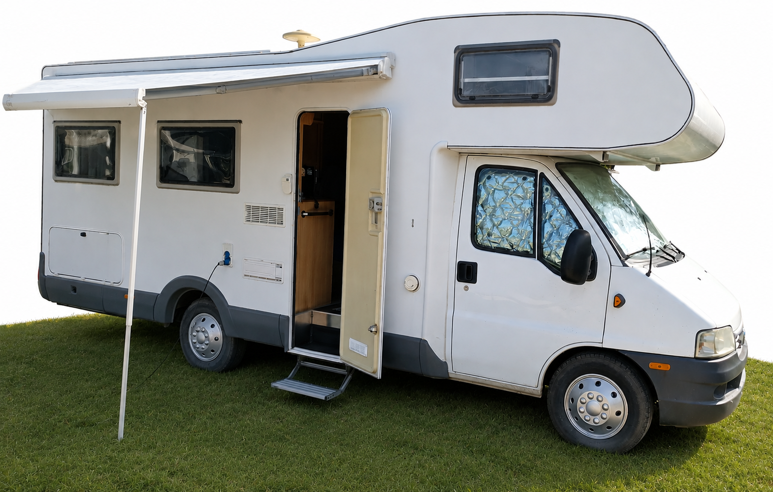 camping-car KNAUS EIFELLAND  extérieur / latéral droit