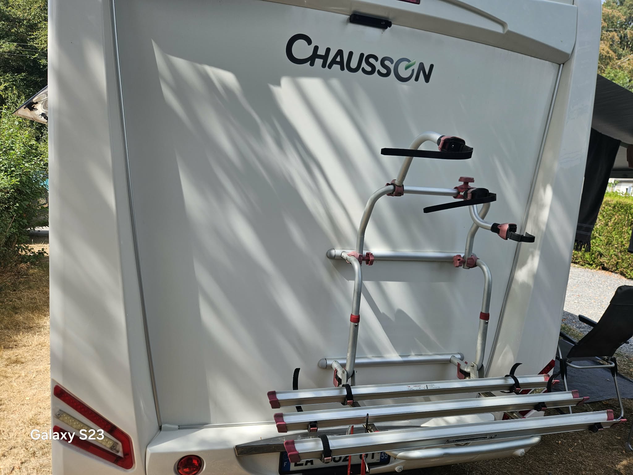 camping-car CHAUSSON WELCOME 728EB  extérieur / arrière