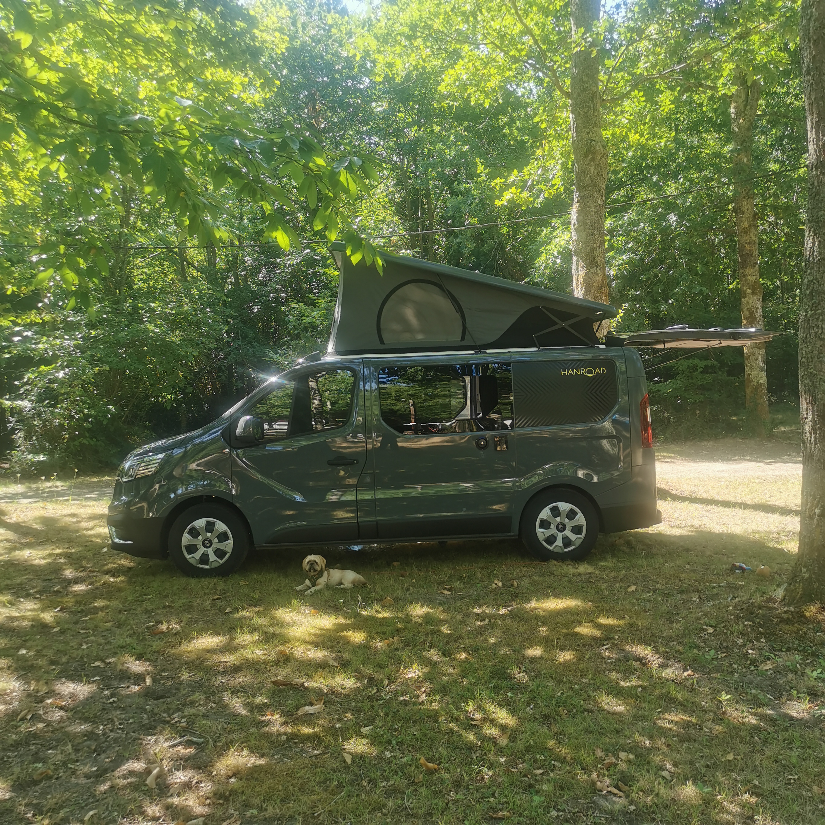 camping-car TRAFIC TREK 5  extérieur / latéral gauche