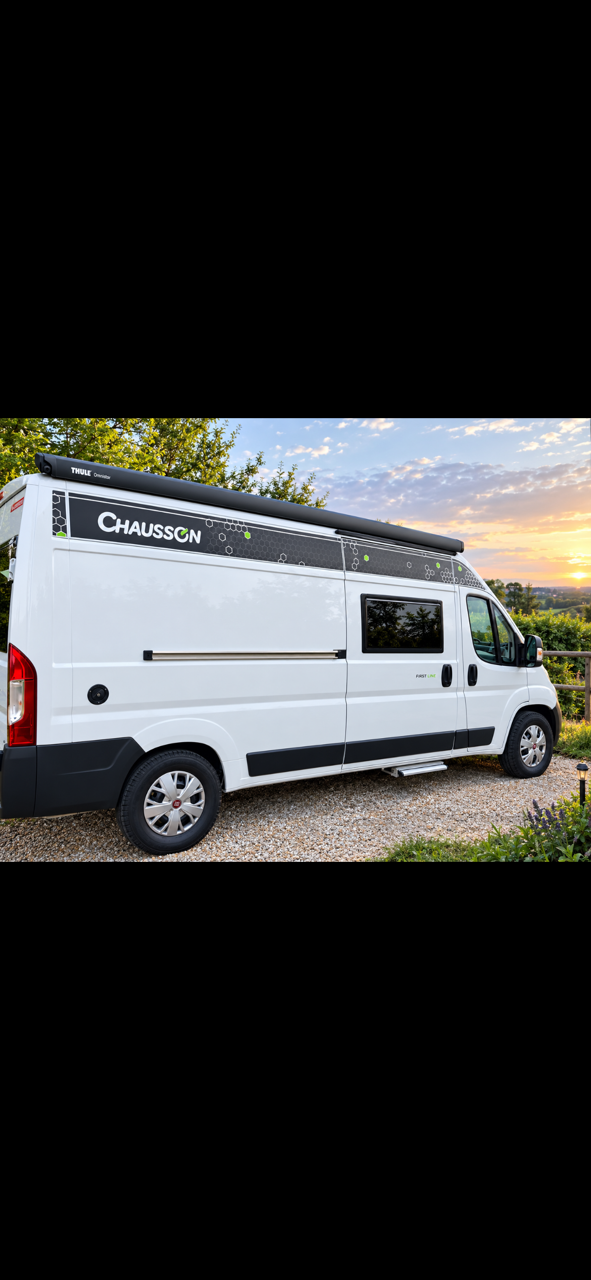 camping-car CHAUSSON V594 FIRST LINE  extérieur / latéral droit