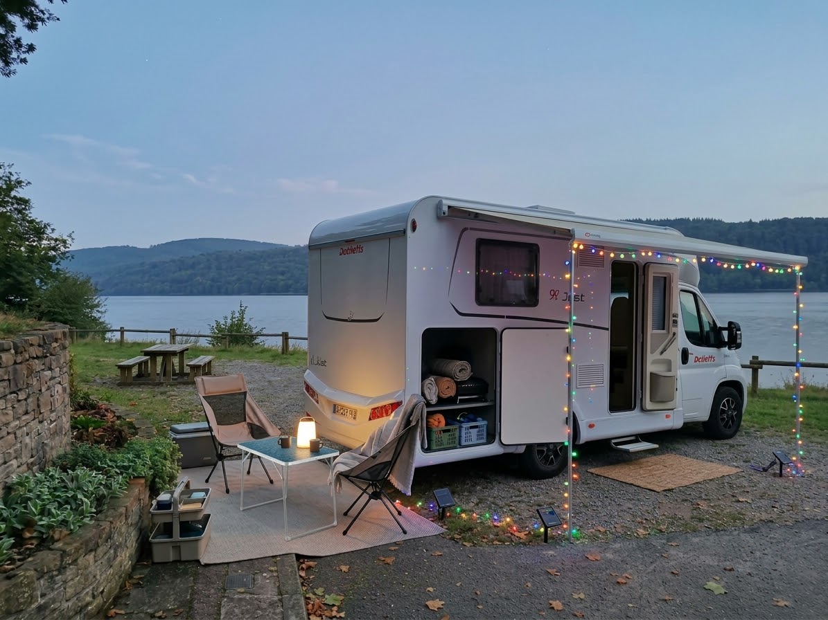 camping-car Citroën  Jumper   extérieur / latéral droit