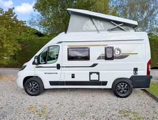 camping-car BENIMAR 100 PLUS  extérieur / latéral droit