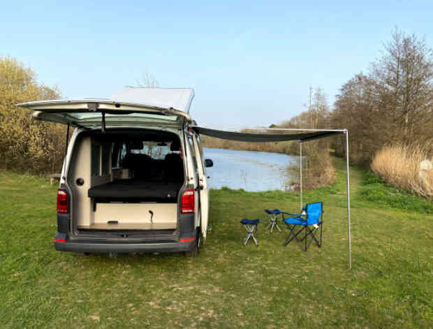 camping-car VOLKSWAGEN T6  extérieur / arrière