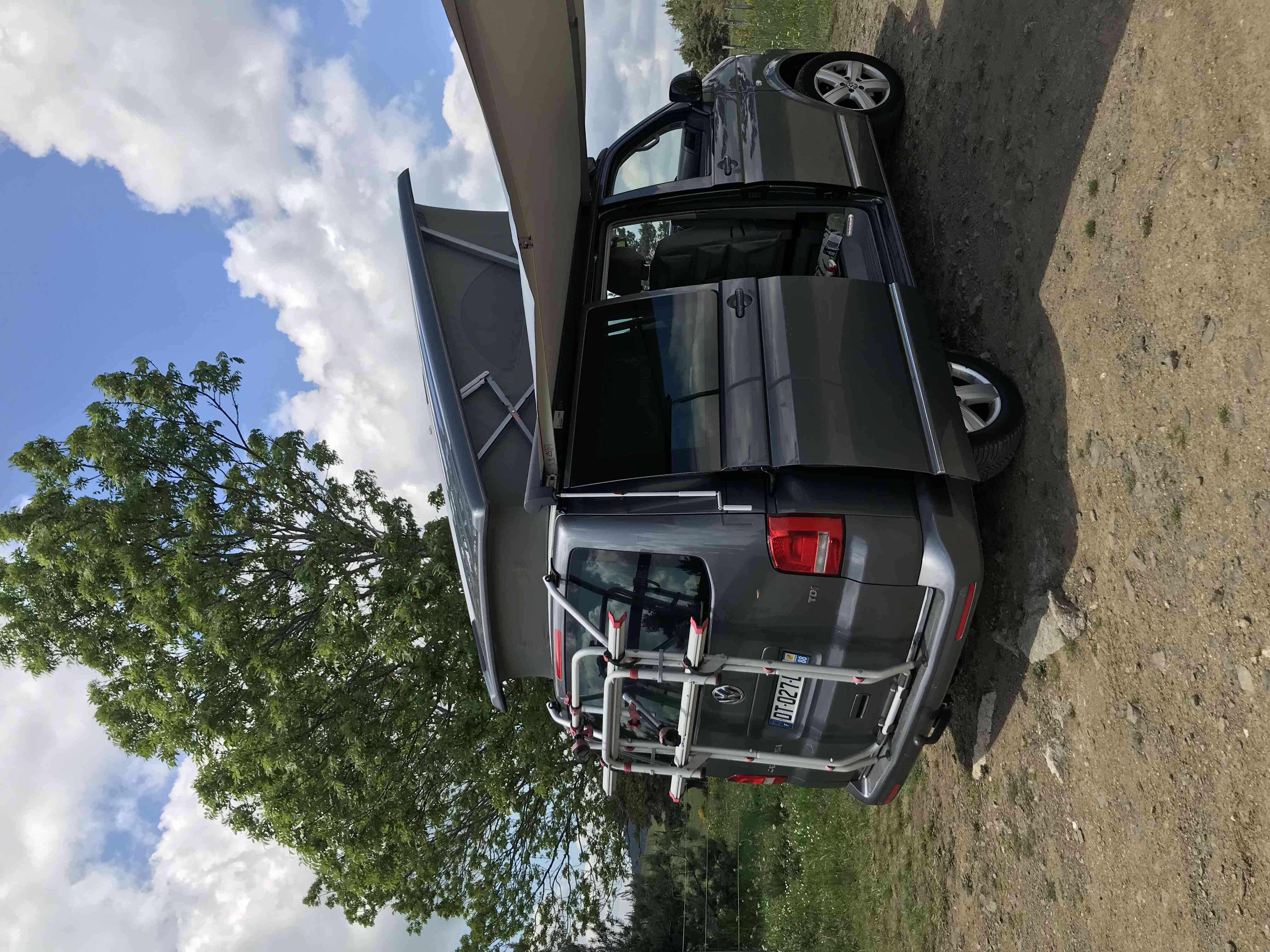 camping-car WESTFALIA VW T5  extérieur / latéral droit