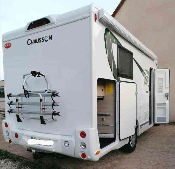 camping-car CHAUSSON 628 EB EDITION SPECIALE  extérieur / arrière