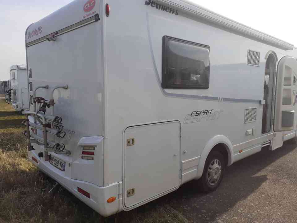 camping-car DETHLEFFS ESPRIT I 7150  extérieur / latéral droit
