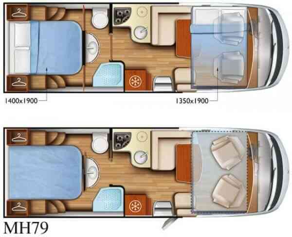 camping-car MOBILVETTA K-Yacht 79 